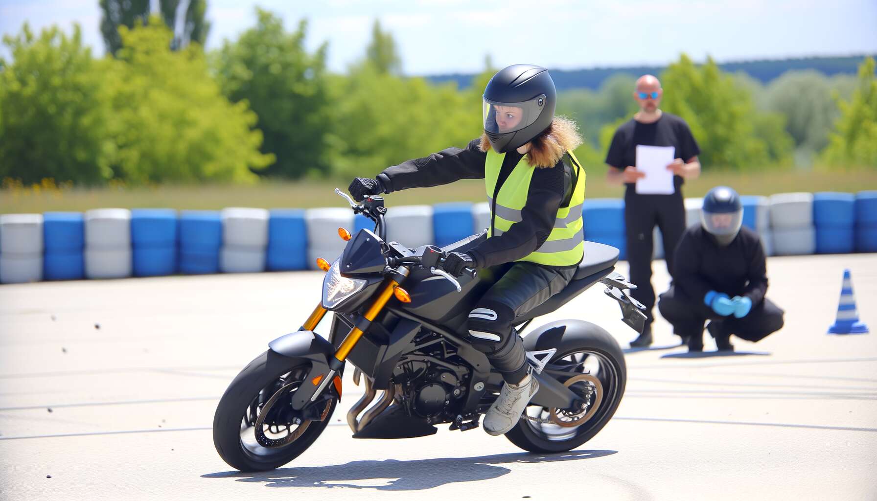 Les étapes clés de la formation accélérée au permis moto