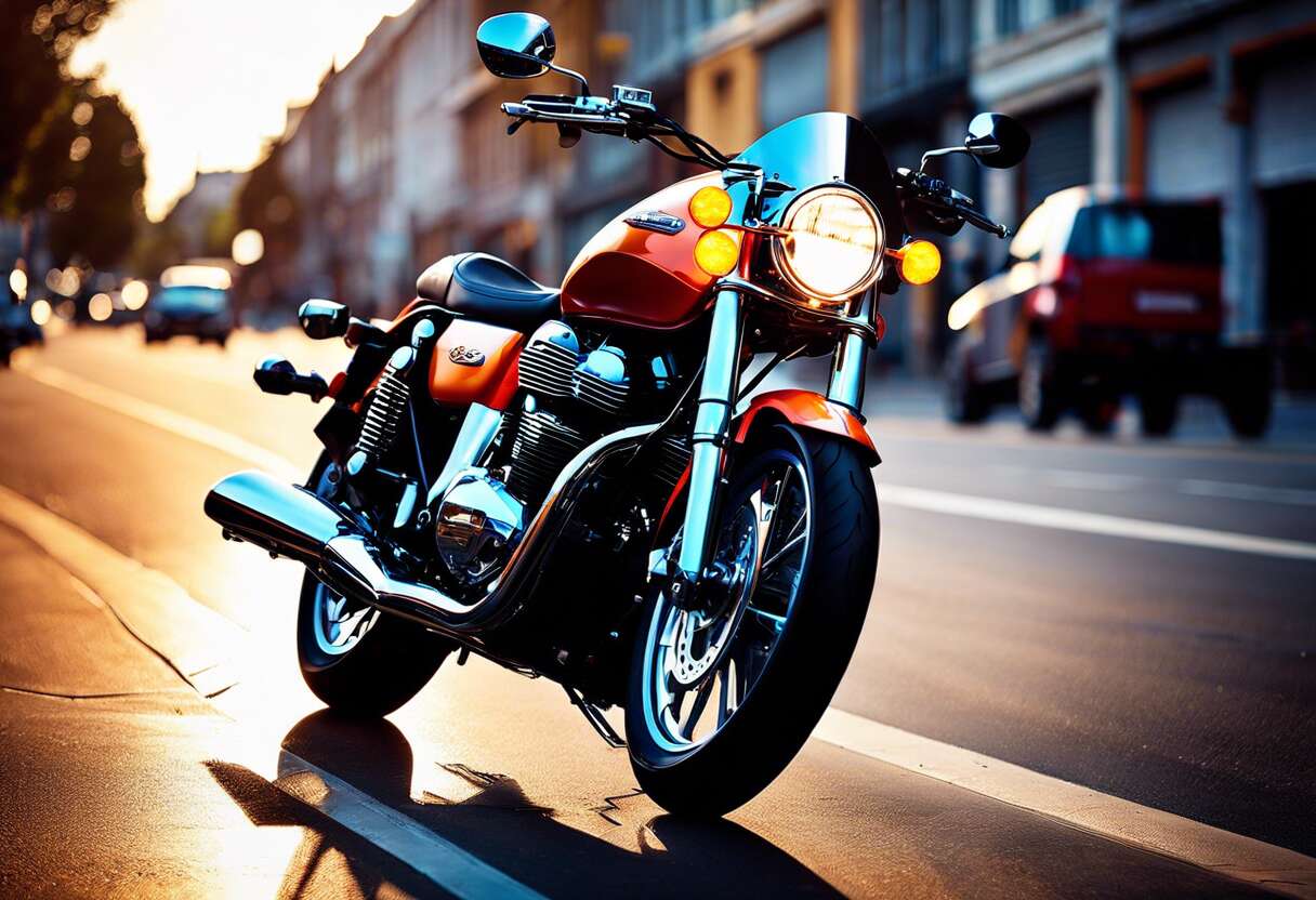 Feux et signalisation : réglementations à respecter sur une moto custom