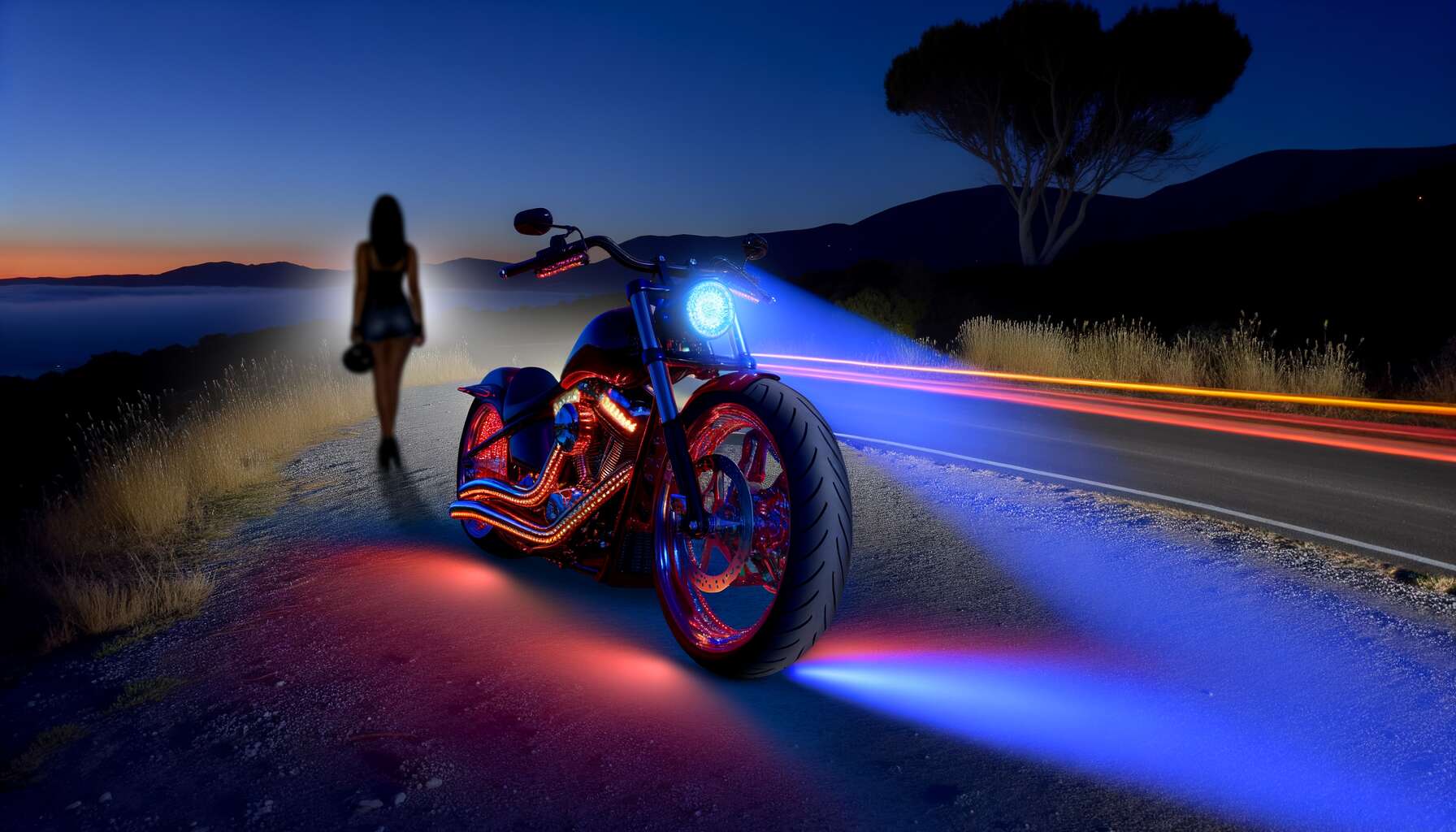 Personnalisation de moto : quels dispositifs lumineux sont permis ?