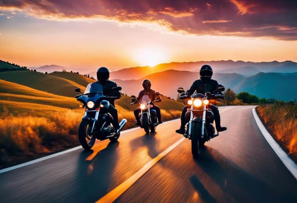 Road trips à moto : les destinations incontournables