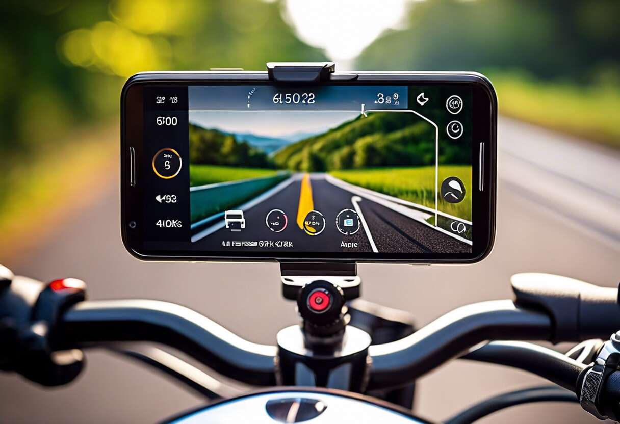 Support smartphone pour moto : connectivité et sécurité à portée de main