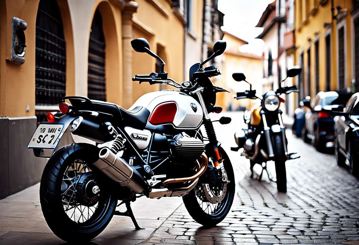 Efficacité en ville : moto Guzzi V85 TT Travel ou BMW R nineT Urban G/S ?