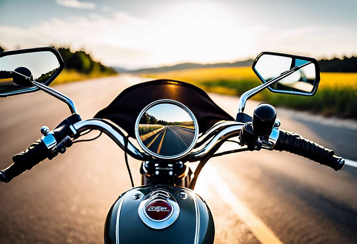 Rétroviseurs custom : miroir de votre style sur deux roues