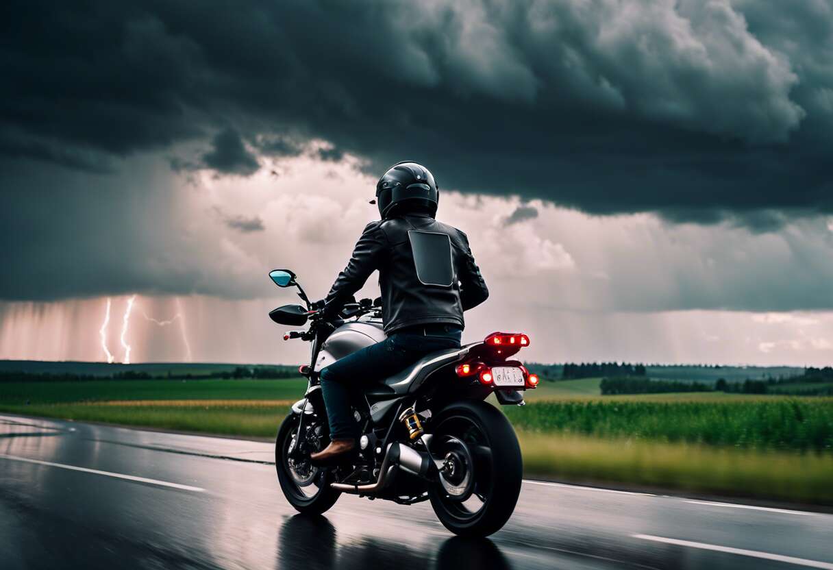 Météo et conduite de moto : gadgets électroniques qui prédisent le temps