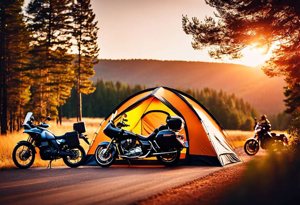 Trouver la tente de moto idéale pour vos road trips : conseils et astuces