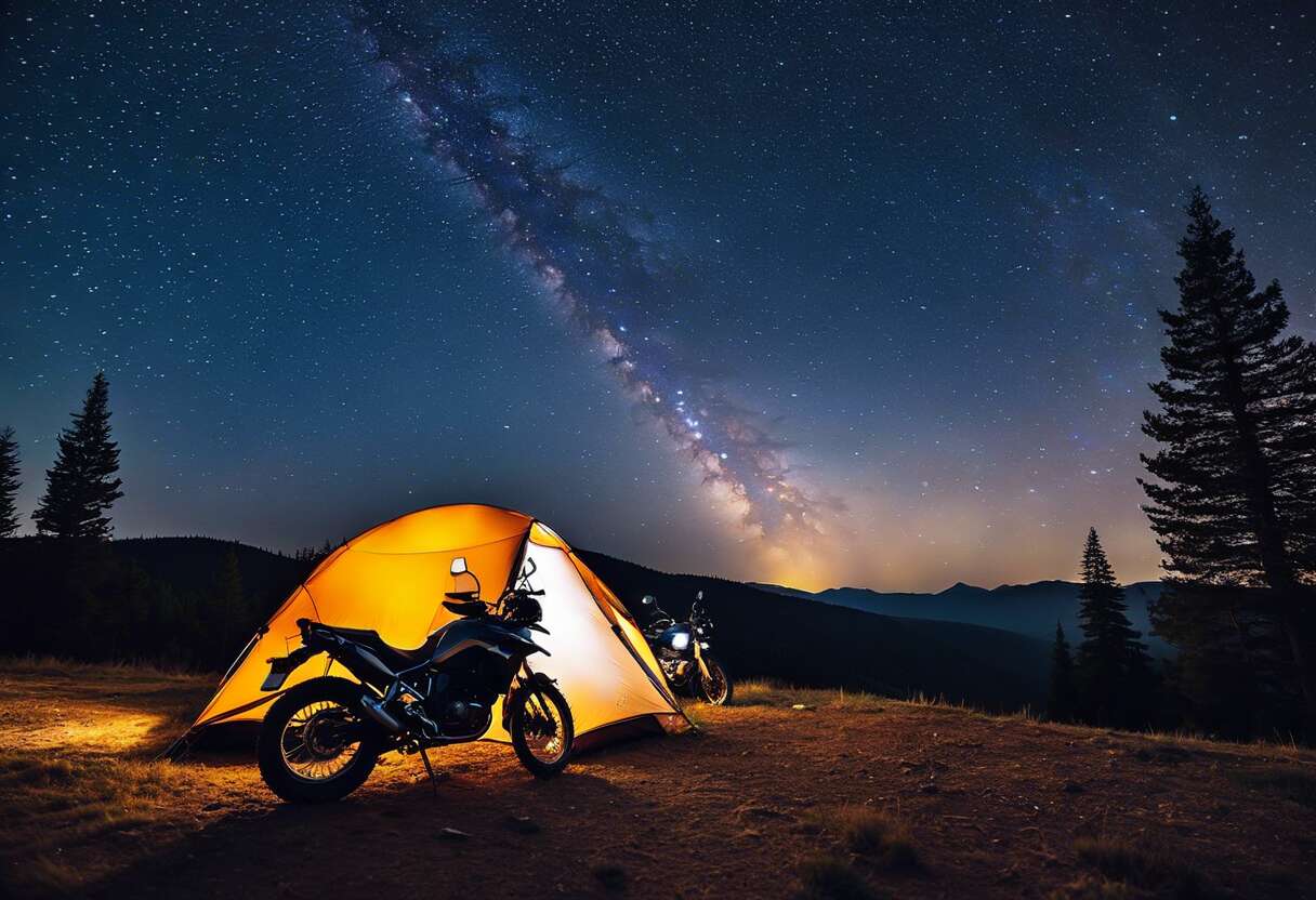 Comment choisir sa tente pour un bivouac ร moto : guide pratique