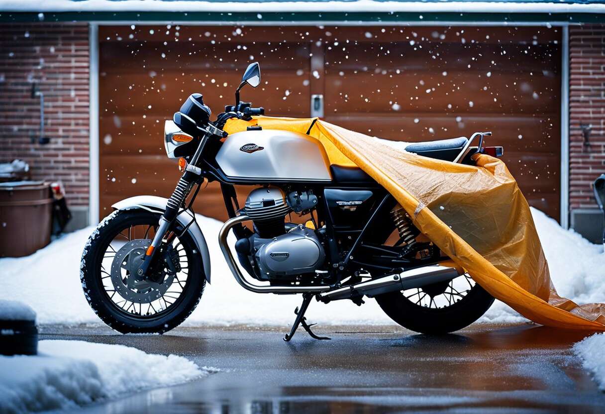 Hivernage de moto : 6 conseils indispensables pour prรฉparer votre engin ร la saison froide