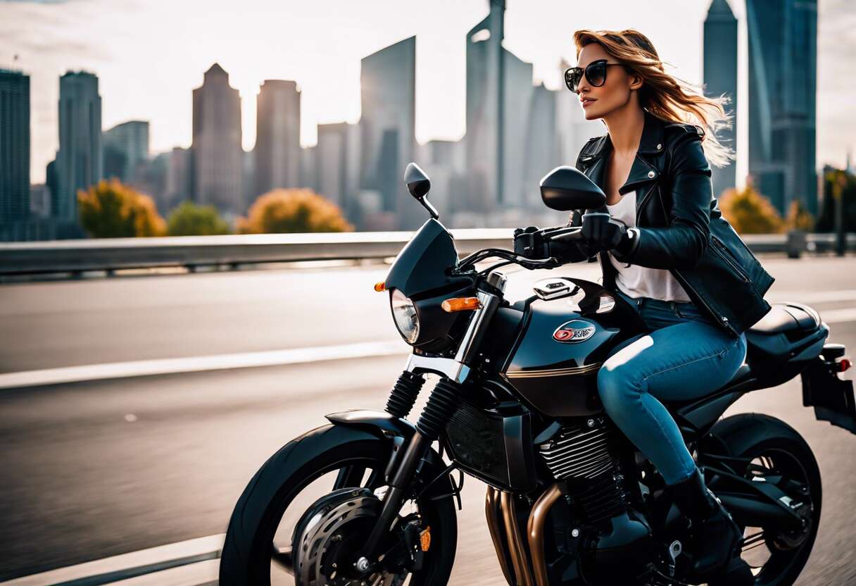 L'évolution de la pratique féminine de la moto