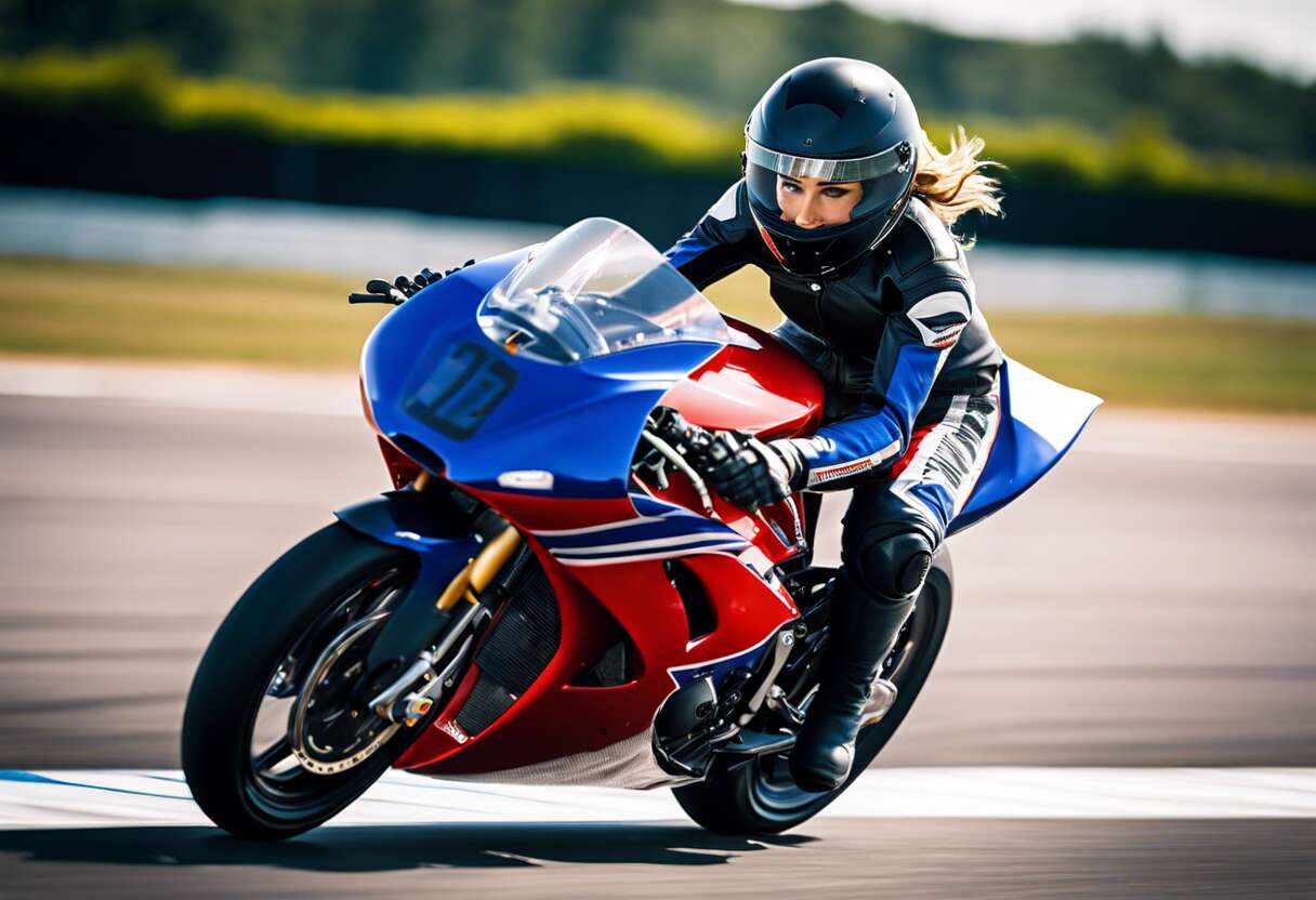 Le monde de la compétition moto au féminin