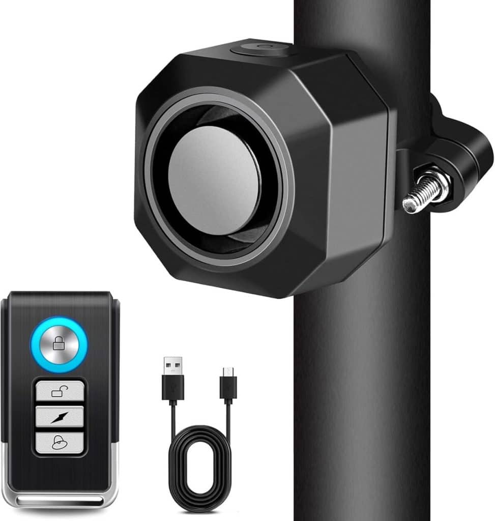 Alarme Antivol Cruxer : sécurité Rechargeable et Sans Fil Pour Vélos et Motos