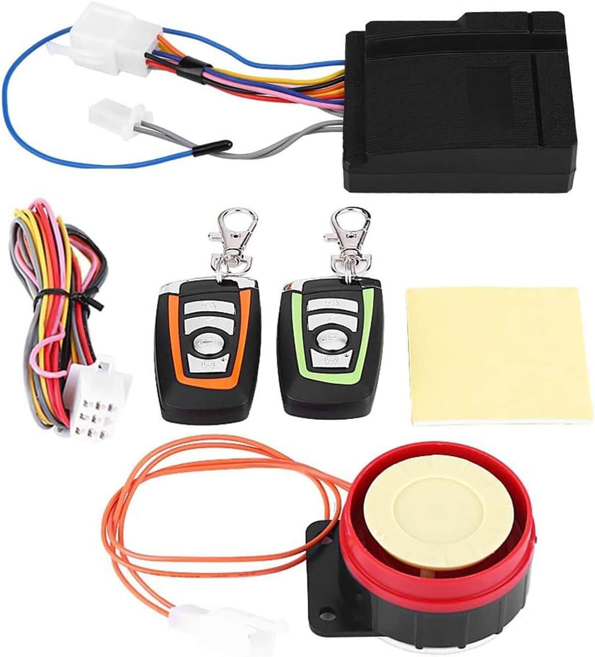 Essai alarme moto 12V 125db : sรฉcuritรฉ sans fil et tรฉlรฉcommandes