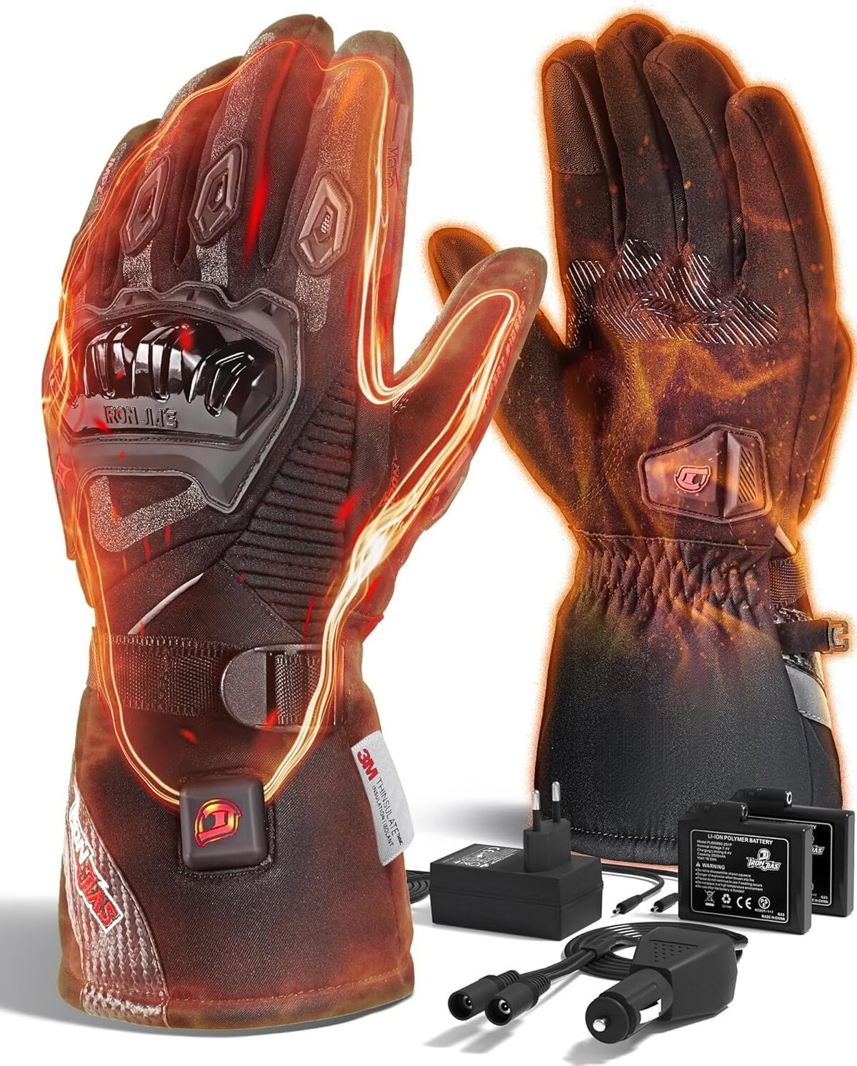 Test : gants chauffants IRON JIA'S, l'hiver au chaud