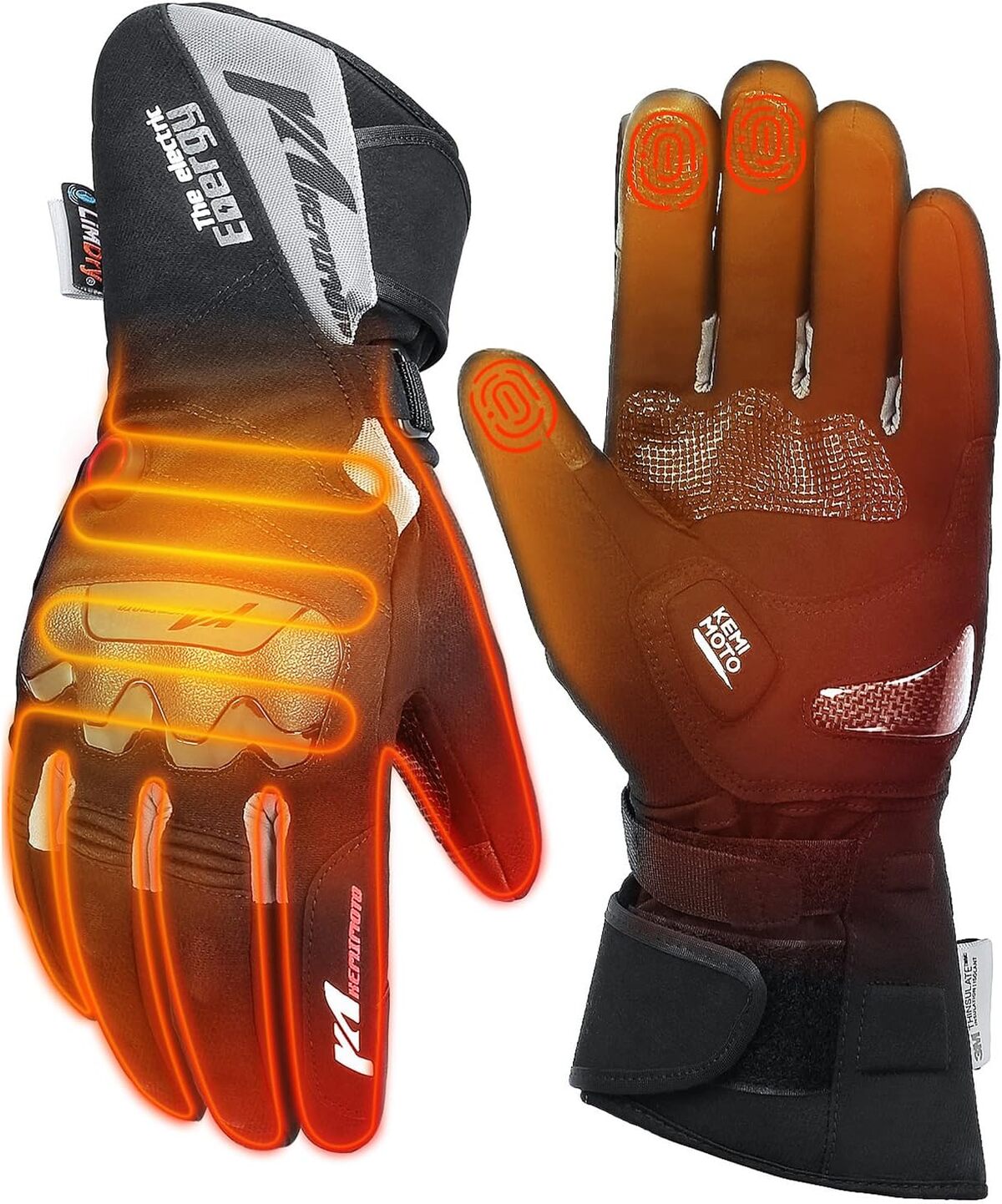 Test KEMIMOTO : gants Chauffants Moto Tactiles & Impermรฉables