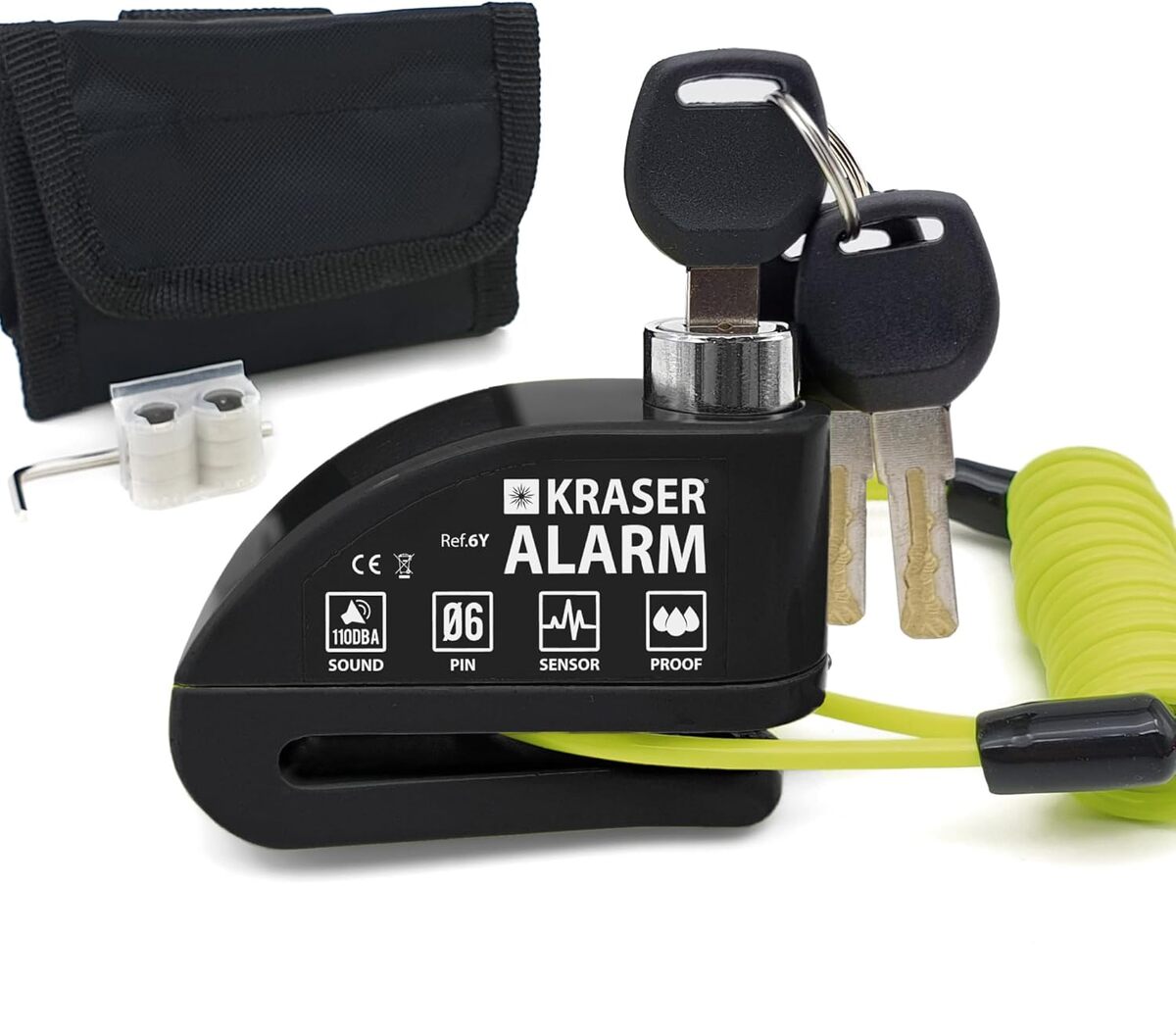 Test KRASER 6Y : sรฉcuritรฉ et Alarme Sonore pour Votre Deux-Roues