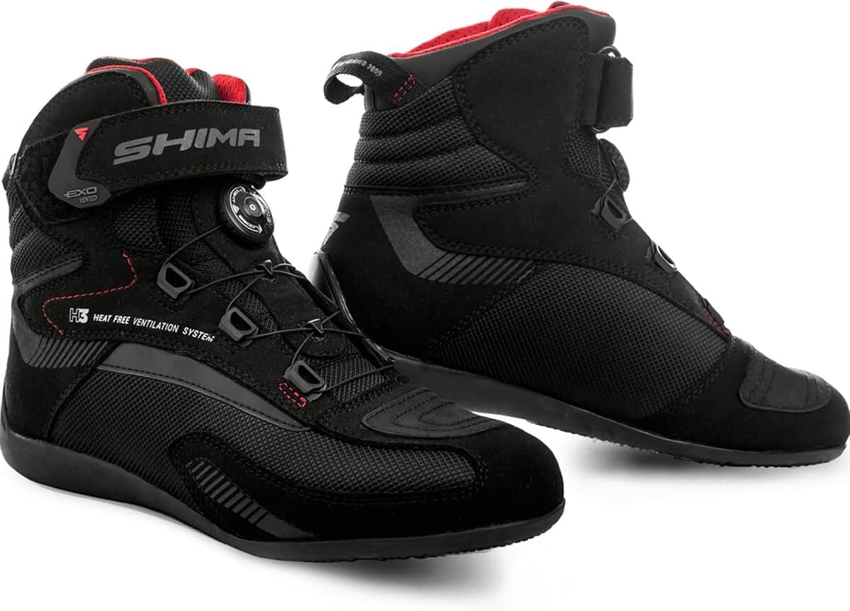 Test SHIMA EXO : l'avis tranchรฉ sur la chaussure moto de l'รฉtรฉ