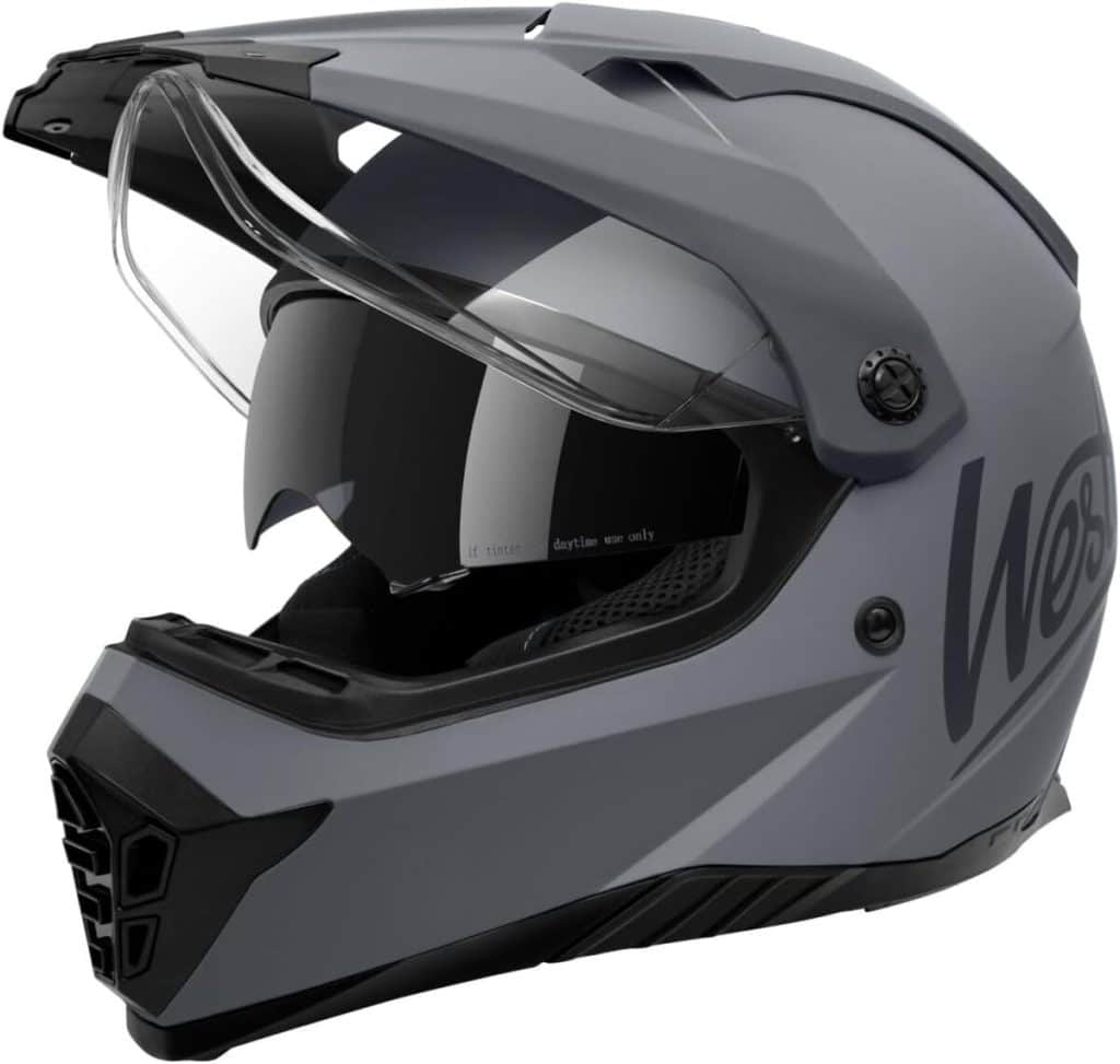 Test Westt : le casque moto cross double visière à l'épreuve