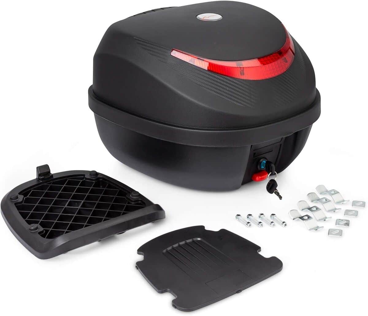 Top Case Universel 35L : le Coffre Idรฉal pour Scooter et Moto