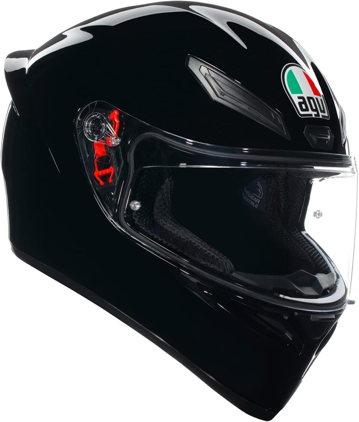 Test : aGV K1 S, casque moto intรฉgral noir