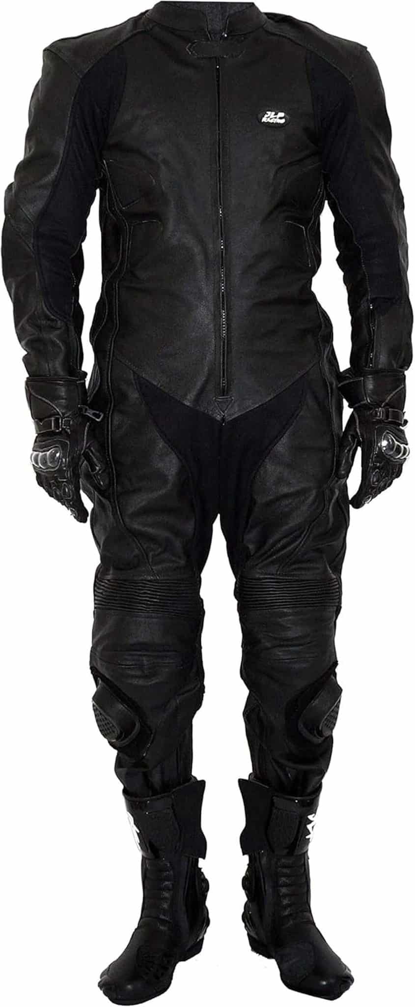 Test : combinaison moto JLP Racing cuir noir 2XL