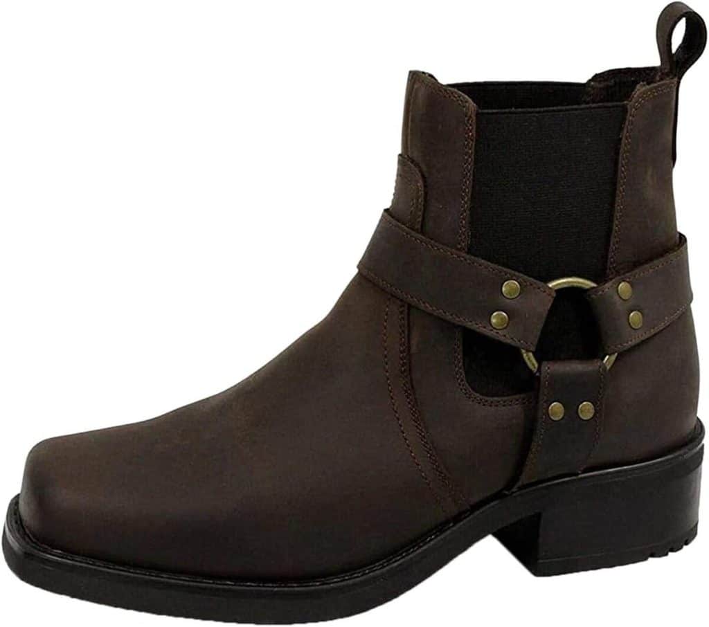 Test des bottes biker Gringo's Harley Brown : notre avis