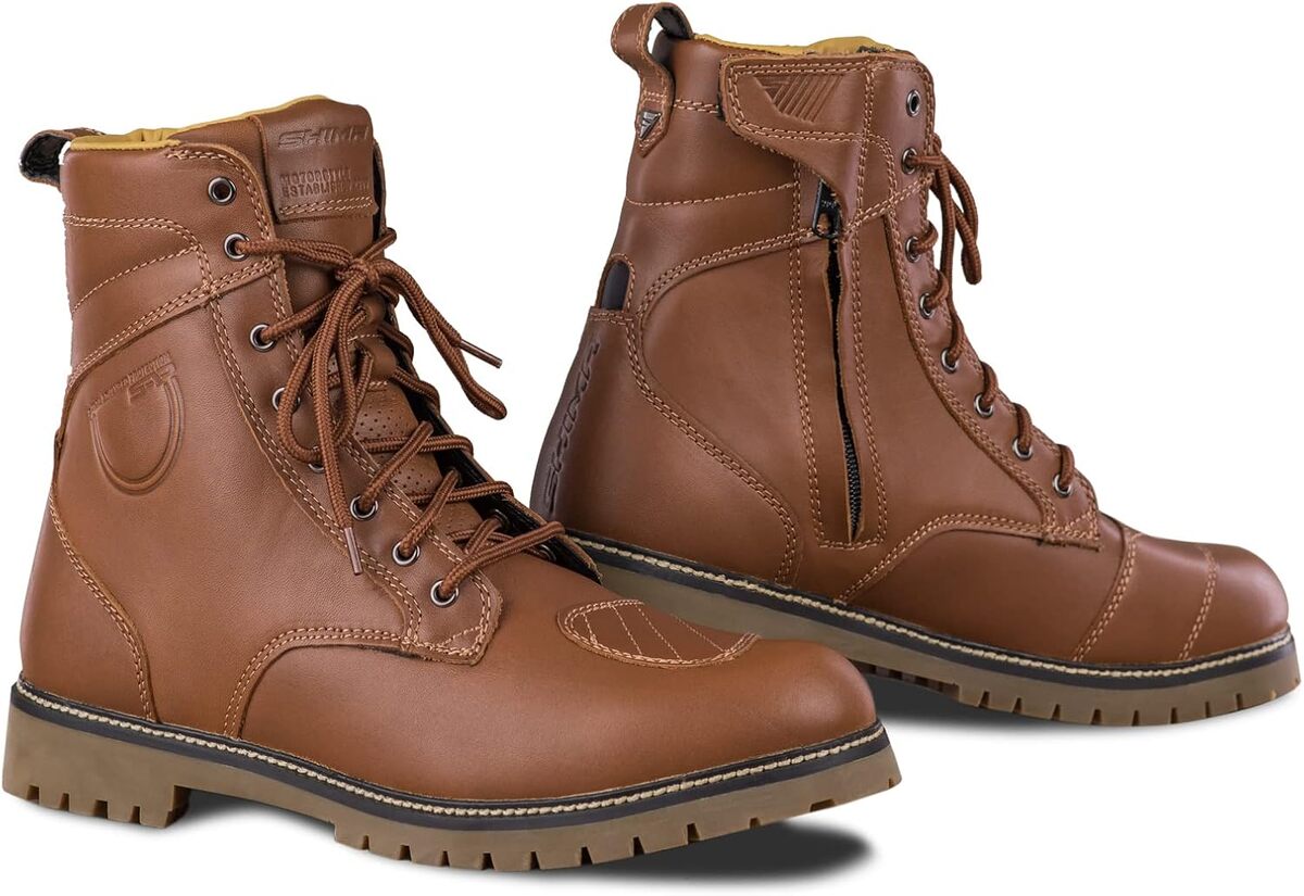 Test des chaussures moto SHIMA Thomson : confort et protection en cuir
