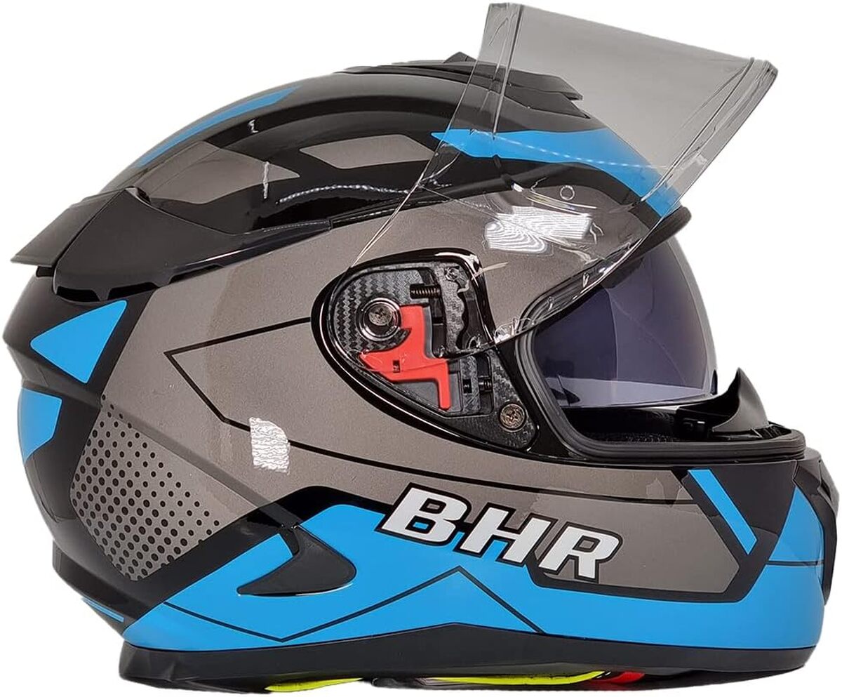 Test du casque moto BHR 813 Race : intรฉgral avec double visiรจre