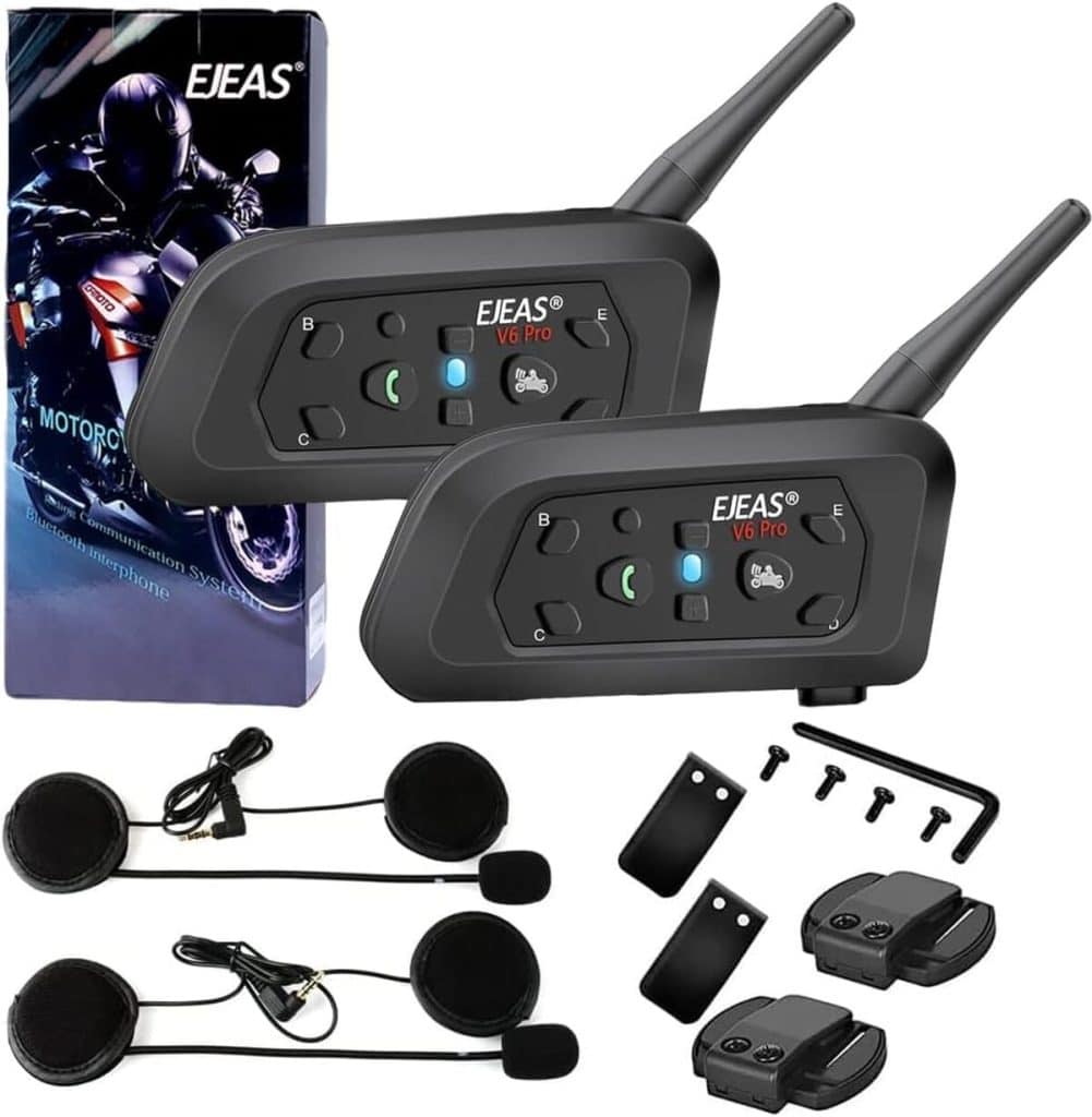 Test du YUZEU V6 : l'intercom moto ultime pour 6 riders