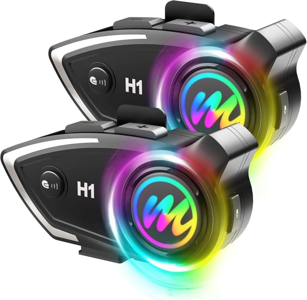 Test : intercom moto Moman H1, communication sans fil et étanchéité IP67