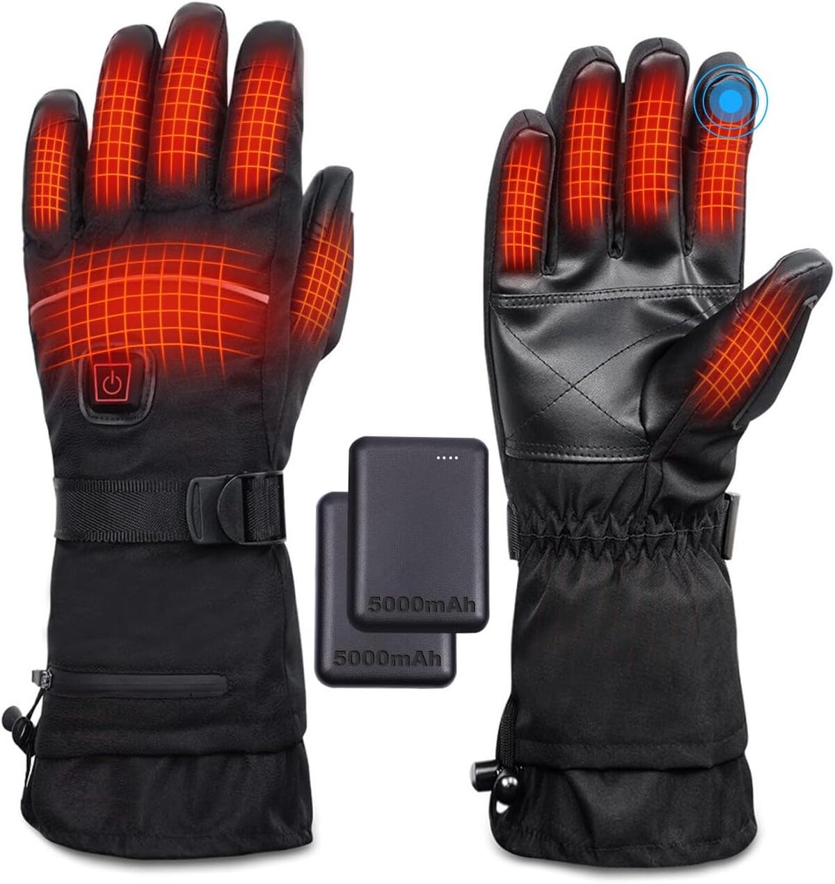 Test des gants chauffants MUTOUHE 5000mAh : confort et chaleur assurรฉs
