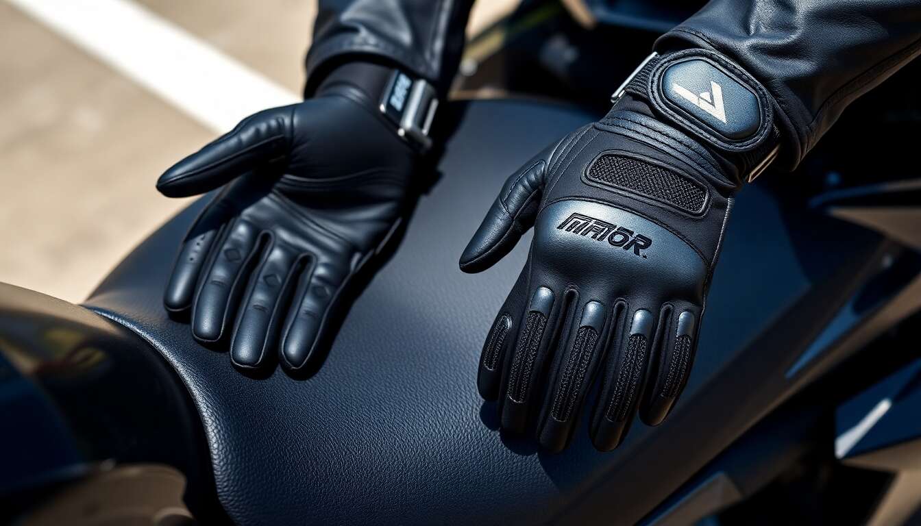 Gants de moto connectés : confort tactile et fonctionnalités intelligentes