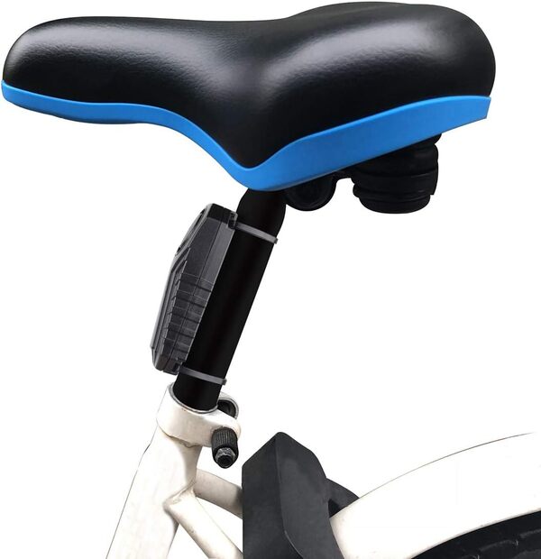 Mengshen Alarme De Moto De Vélo sans Fil, Alarme De Capteur De Sécurité Antivol Imperméable à l'eau avec Son Super Puissant De 113 DB, Sensibilité De 7 Niveaux (2 Télécommande Incluse)