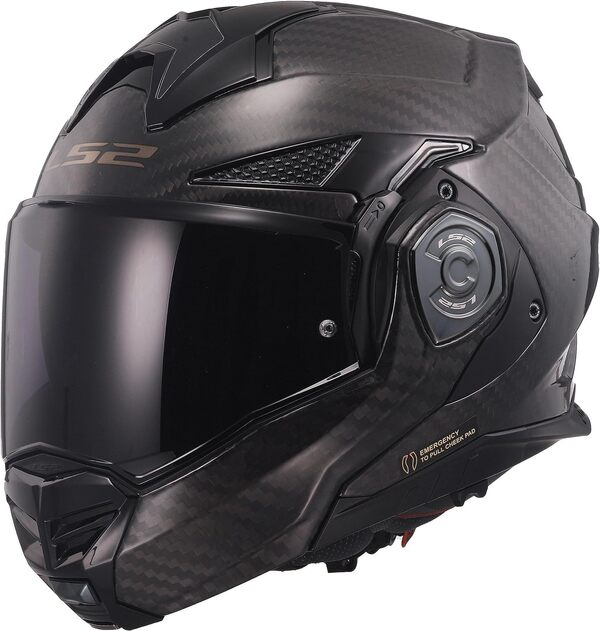 LS2 Advant X Carbon Casque modulable Moto Mixte