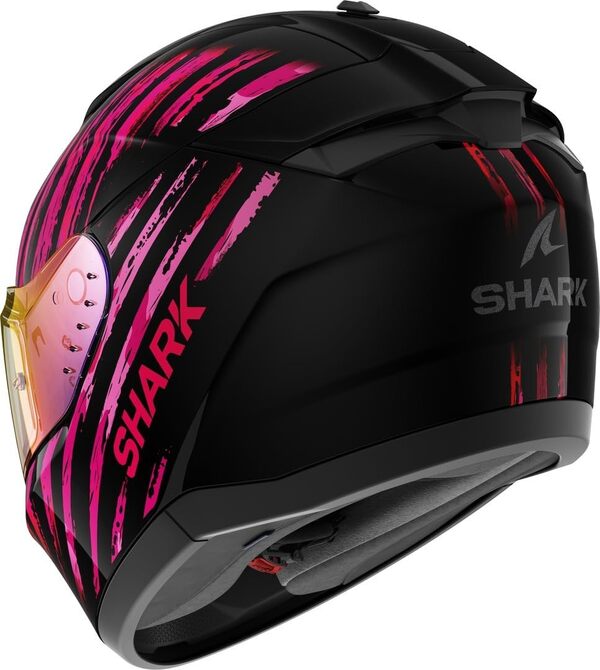 SHARK, Casque Moto intégral RIDILL 2 ASSYA Noir / Rose KVV, M