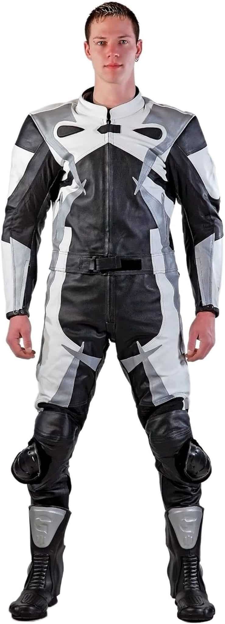 Test : combinaison de moto Lemoko cuir Noir/Blanc