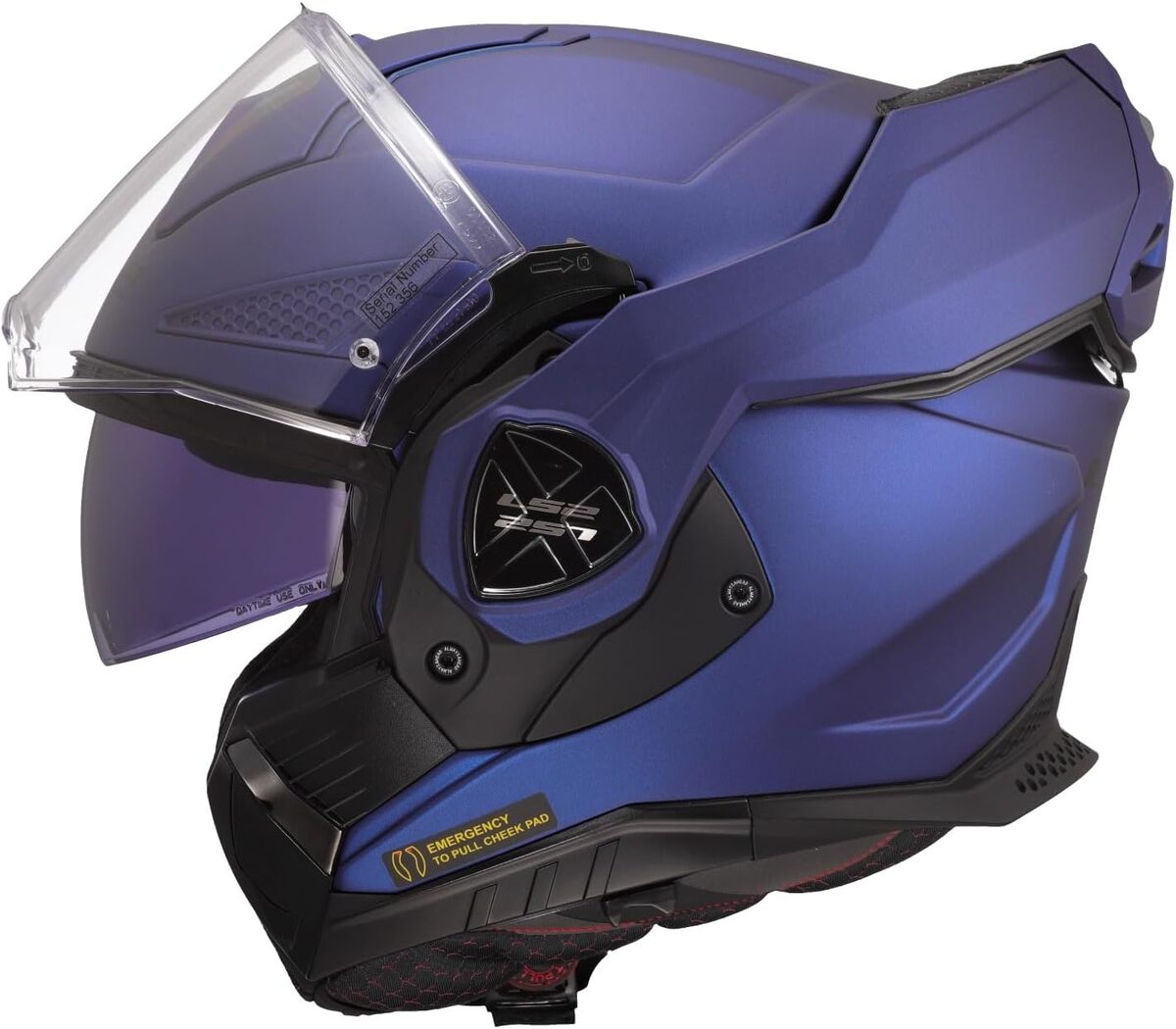 Test du casque moto modulable LS2 Advant X Solid Navy Blue