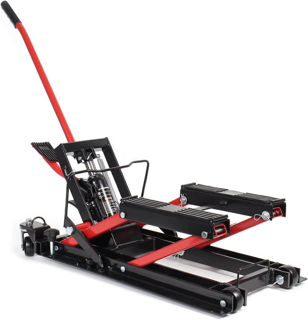 Test du pont รฉlรฉvateur XPOtool : plateforme 680 kg pour motos et quads