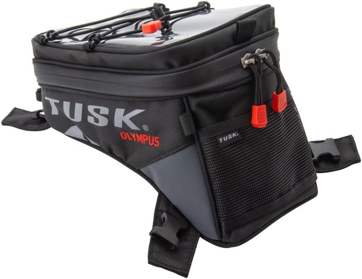 Test : tusk Olympus Adventure sacoche de réservoir taille S pour moto