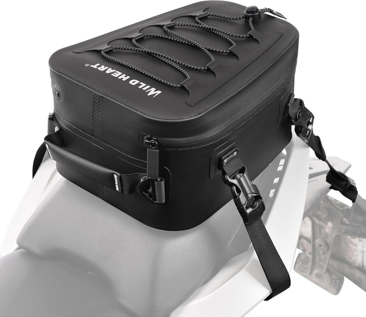 Test : sac arrière multifonctionnel Wild Heart étanche pour moto