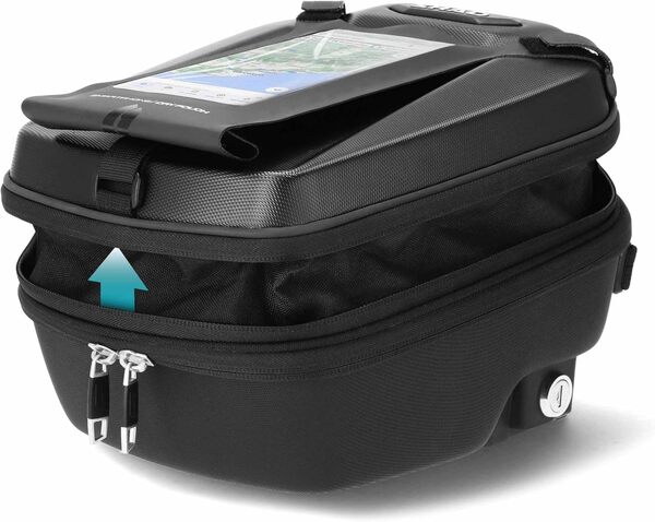 Sacoche DE RÉSERVOIR Click System E09CL Pro, Noir