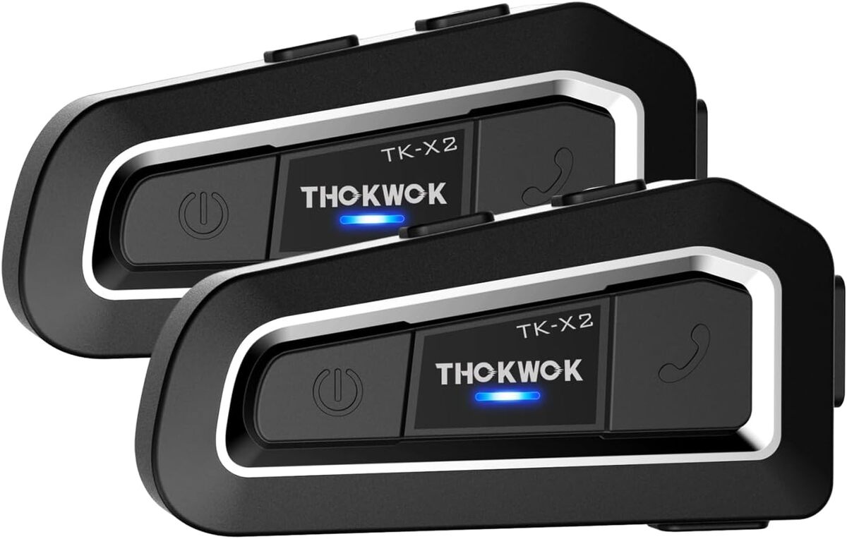 Test : intercom moto THOKWOK TK-X2 Bluetooth duo 1000M