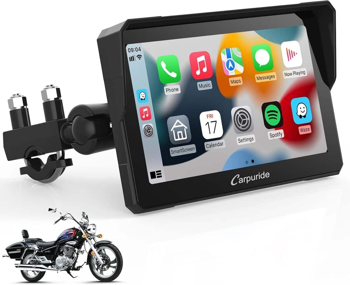 Test : carpuride W702 รฉcran GPS moto, carplay & Android Auto