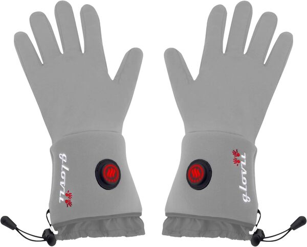 Gants Universel Batterie Chauffée Thermoactif avec Couverture Imperméable