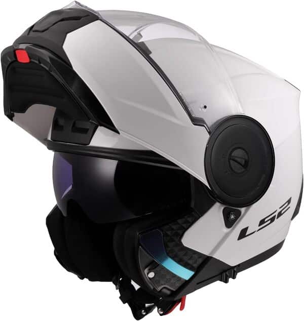 LS2, Casque Moto Modulable Scope II Solid Gloss White, XL