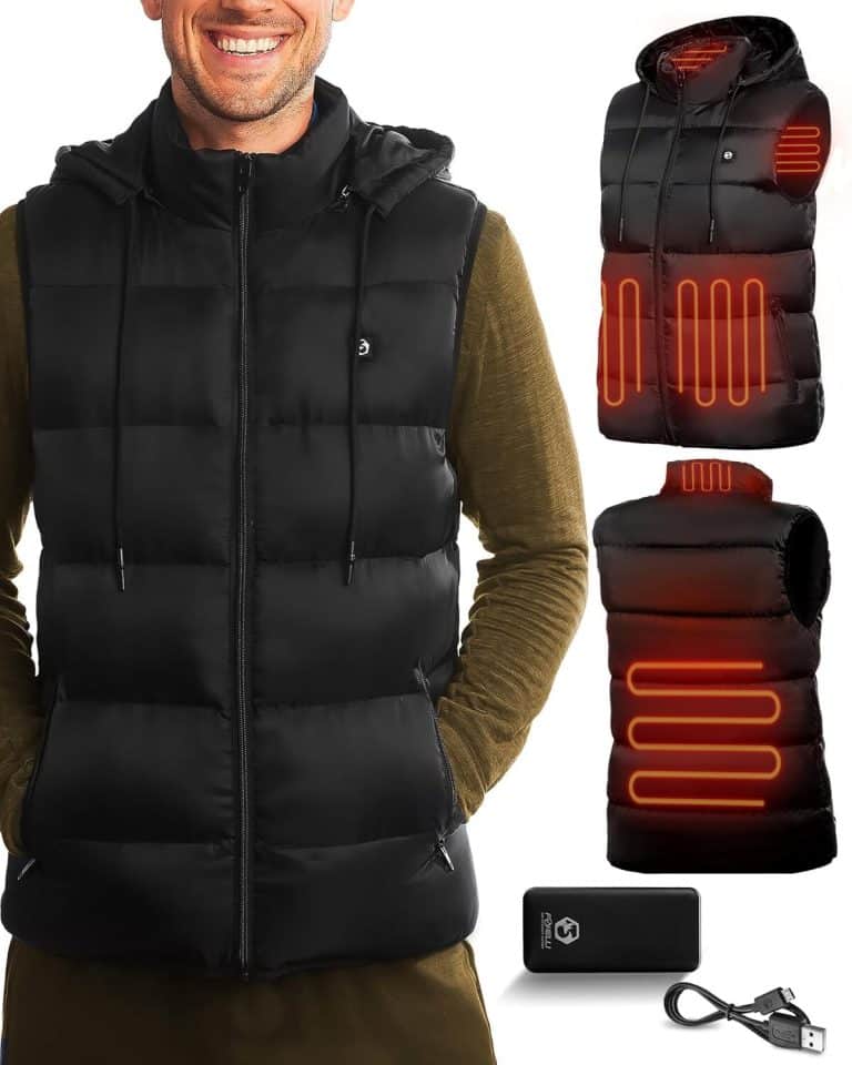 Gilet Chauffant - - Chargement Léger - Homme - Gris - Circulation