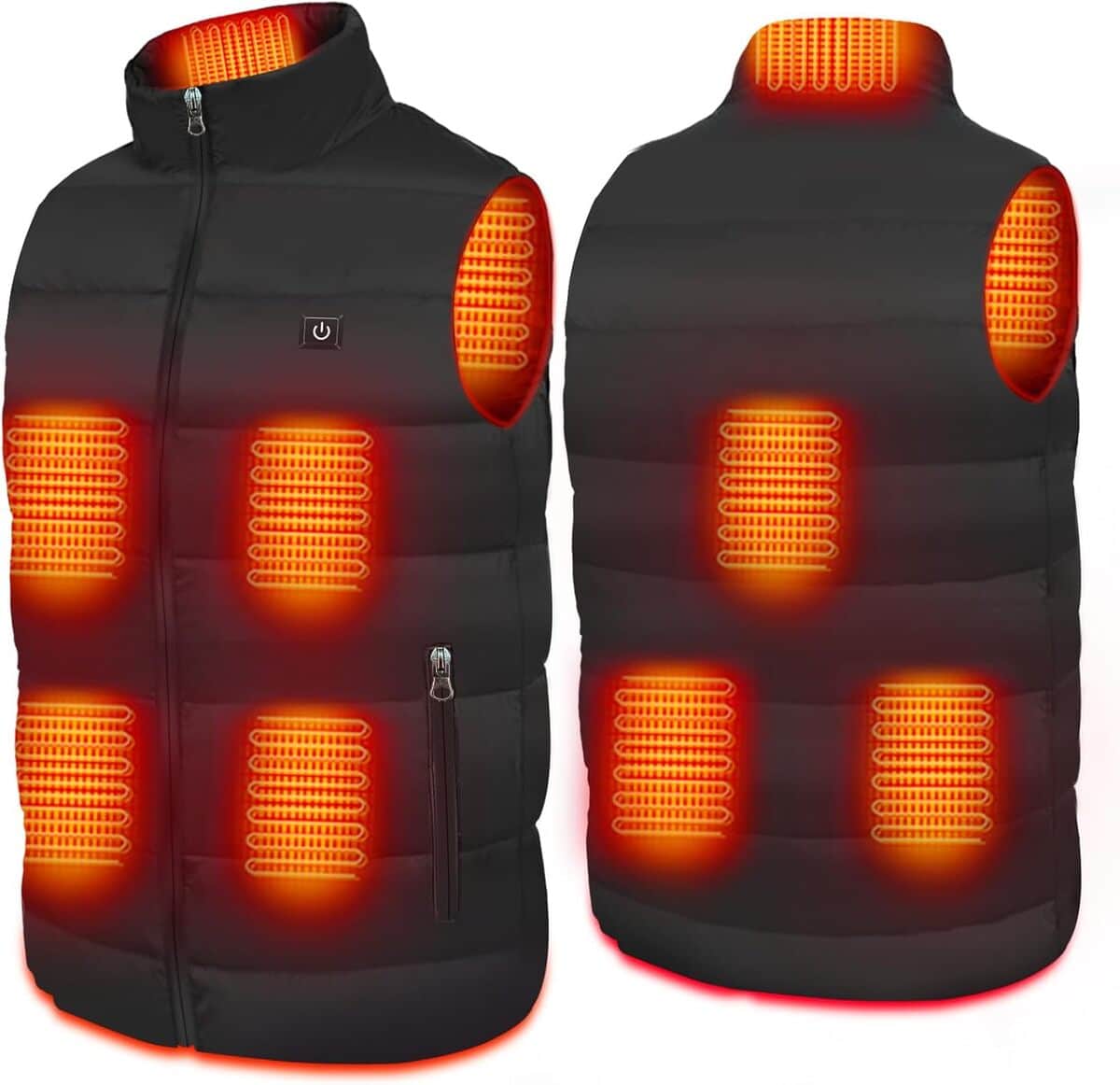 Test du gilet chauffant pour moto avec batterie 16000mAh