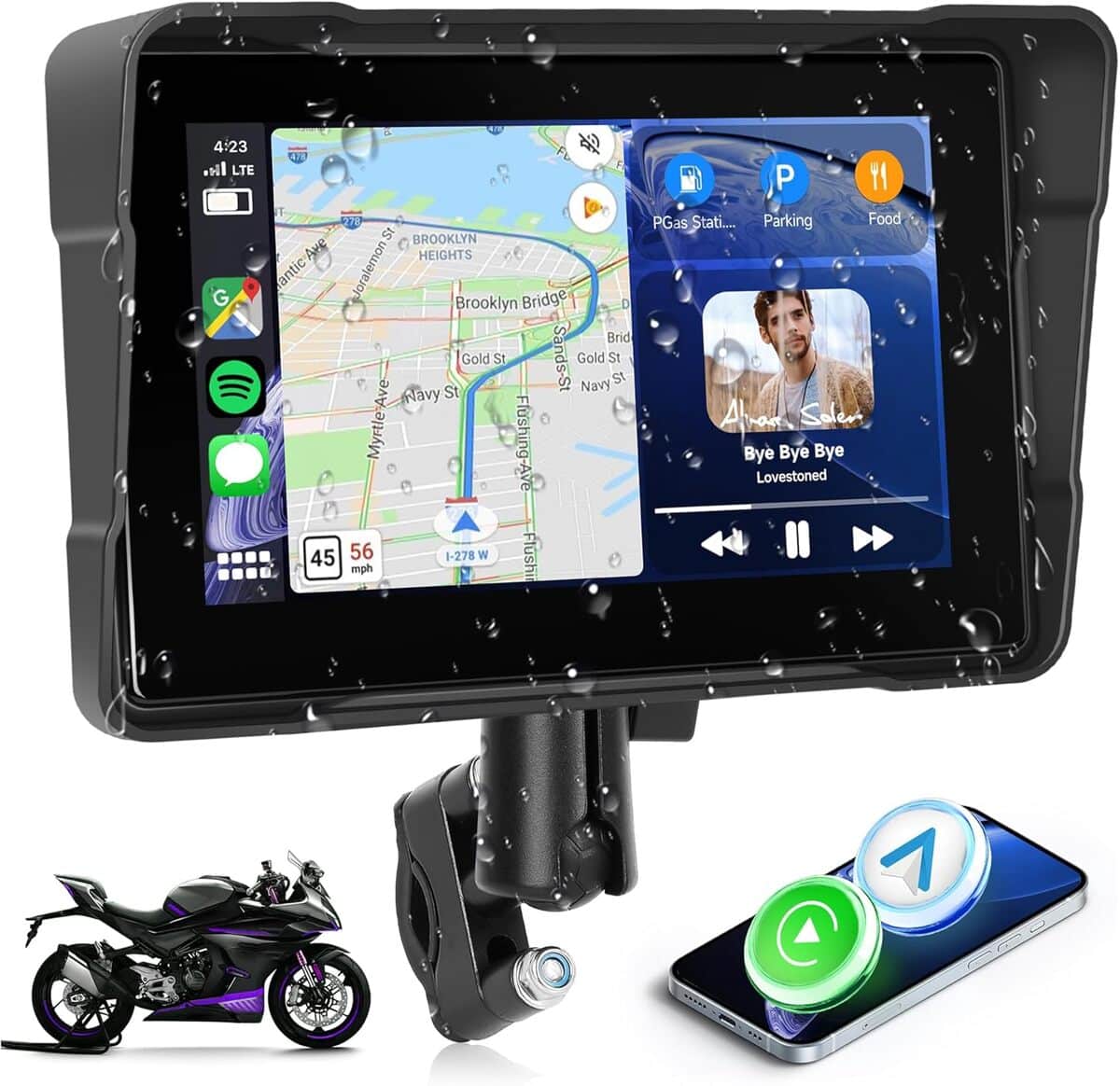 Test du Rimoody Carplay Moto : stéréo portable et étanche
