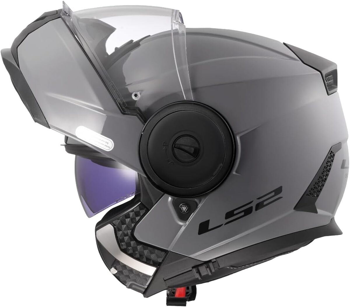 Essai du casque modulable LS2 Scope II Solid Mat Titane S
