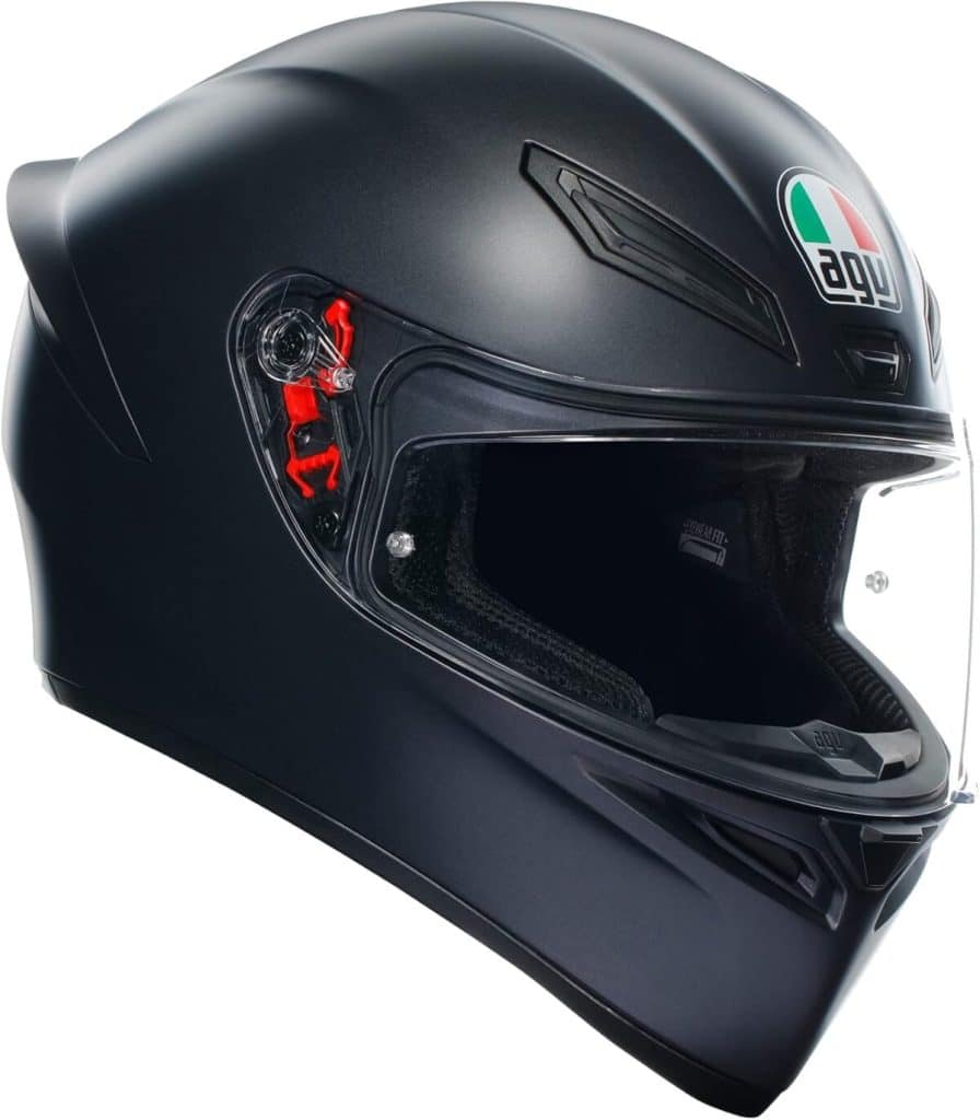 Test : aGV K1 S ECE 22-06 noir mat, casque moto intégral homologue