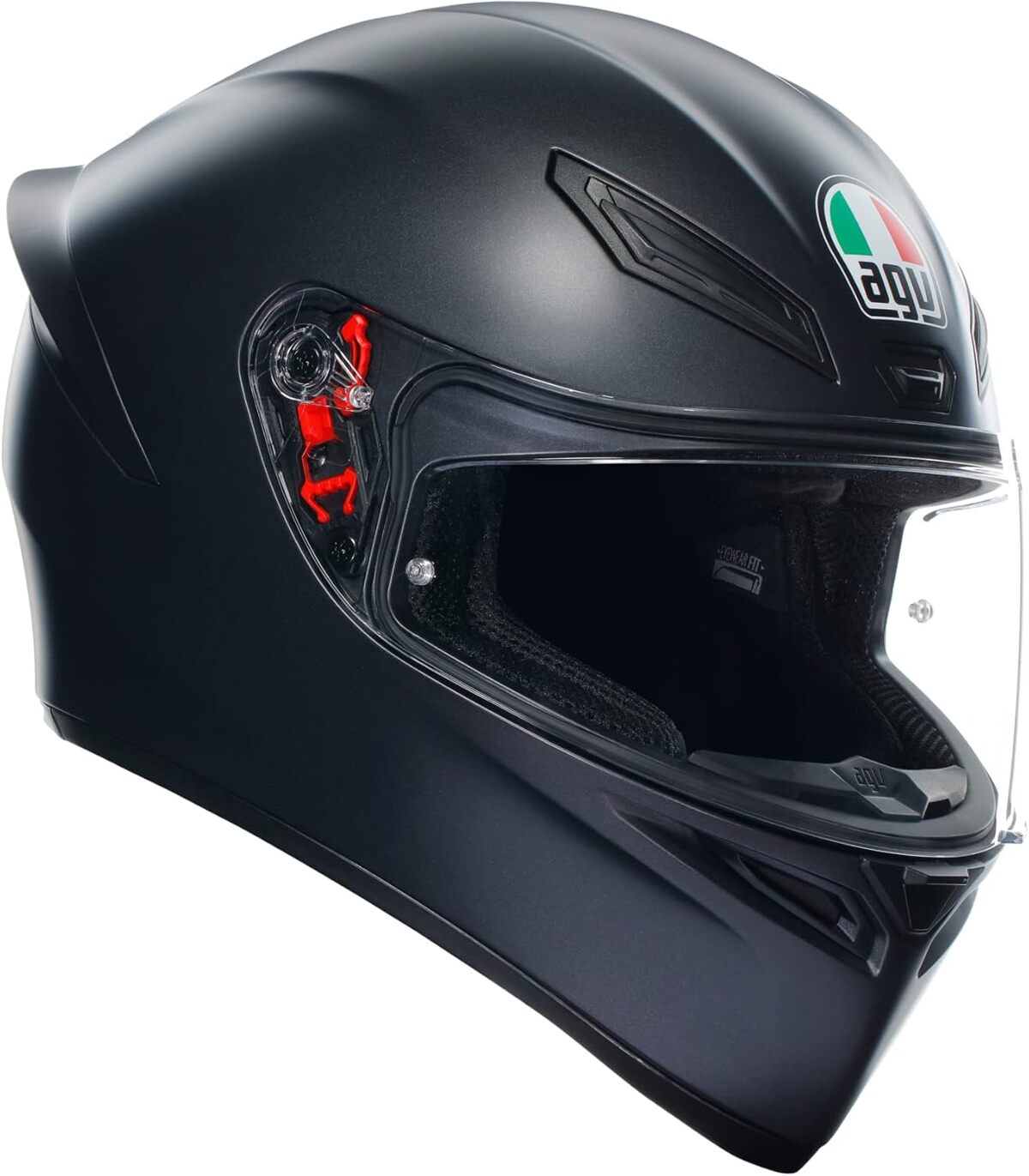 Test : aGV K1 S ECE 22-06 noir mat, casque moto intรฉgral homologue