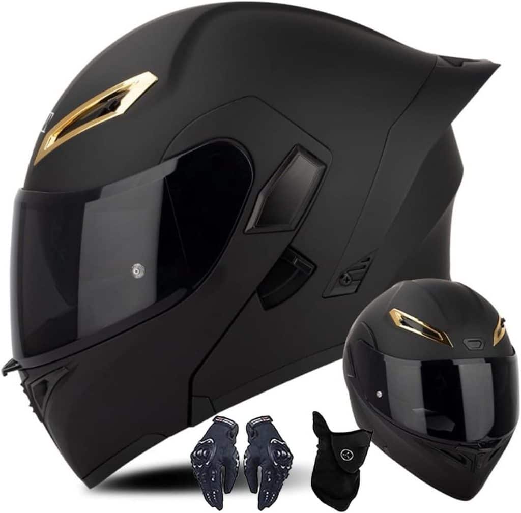Test : casque moto CNNGU modulaire avec double visière